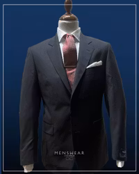 Kostym Zegna Traveller kolgrå