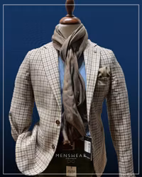 Blazer med rutor  - Wan de Roy