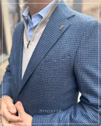Blazer Flanell Bo dogtooth - Wan De Roy