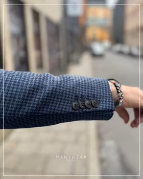 Blazer Flanell Bo dogtooth - Wan De Roy