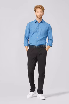 Meyer svart chinos - Bonn