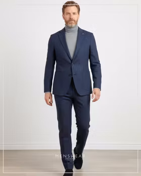 Kostym Morten navy - Wan de Roy