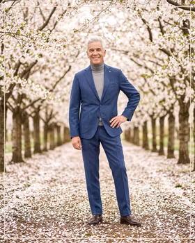 Kostym Morten navy - Wan de Roy