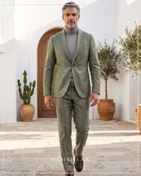 Kostym Wendell grön - Wan de Roy