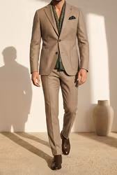 Kostym Kostas Beige - Wan de Roy