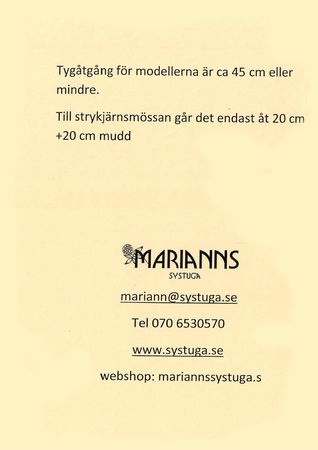 Symönster 4 olika mössor