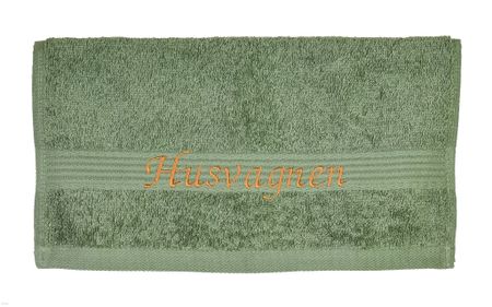 Grön handduk "Husvagnen"