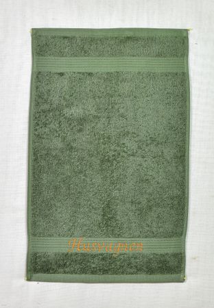 Grön handduk "Husvagnen"