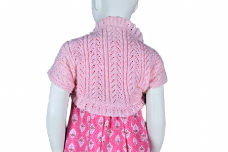 Ljusrosa bolero stl 3-5 år