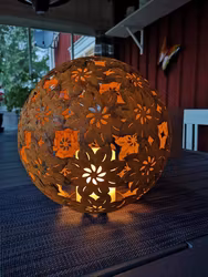 Klot Soblomma större