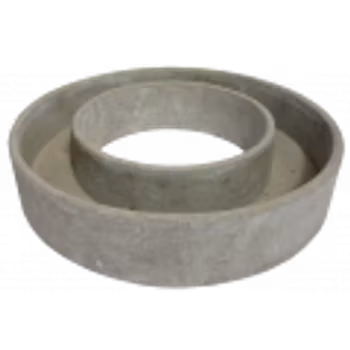 Ring i cement för dekoration