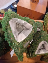 Mosshjärta med planteringsmitt