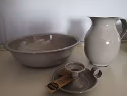 Sand emalj handfat/skål