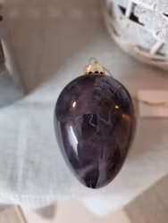 Ägg blå/grå marmorerat