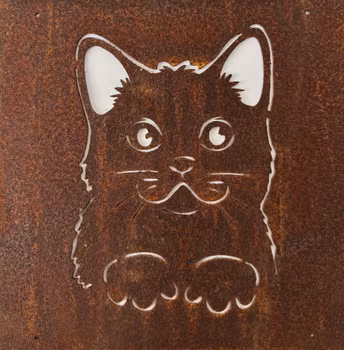 Skylt katt