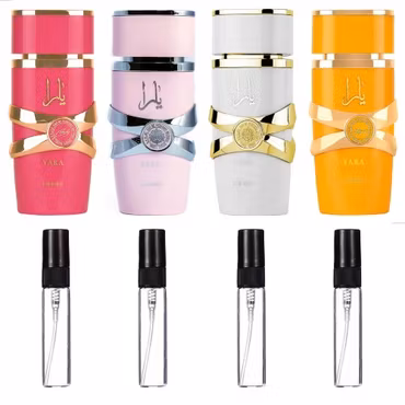 Yara Sample Pack (4 × 5 ml) – Lattafa