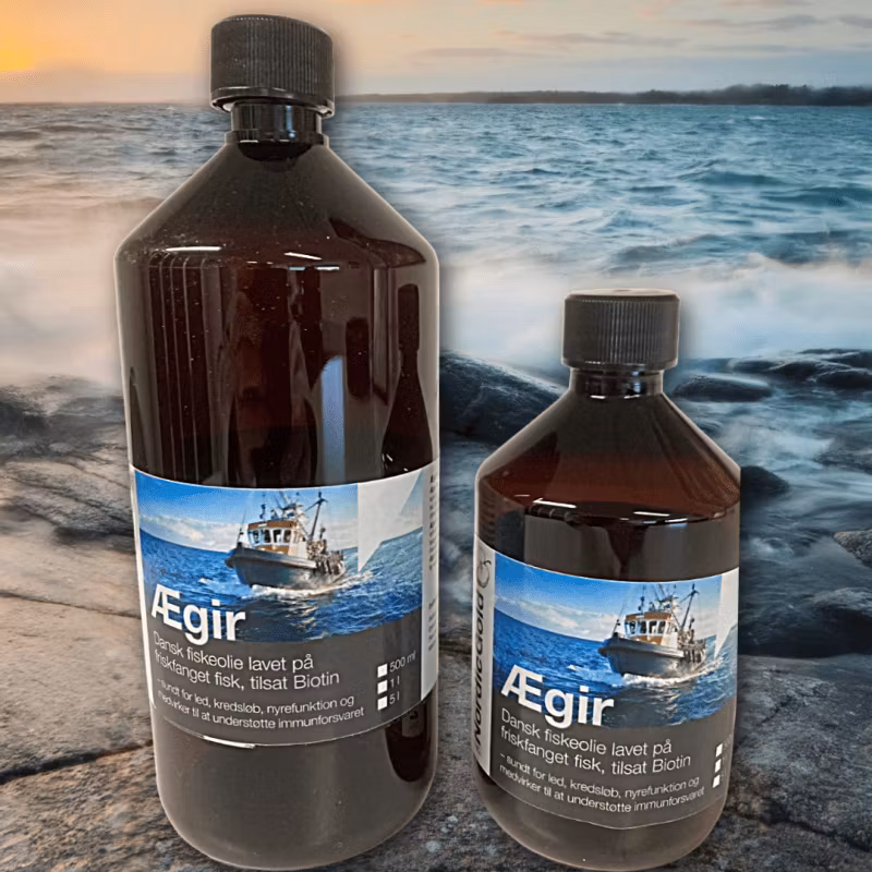 Verdens reneste fiskeolje - NordicGold Ægir