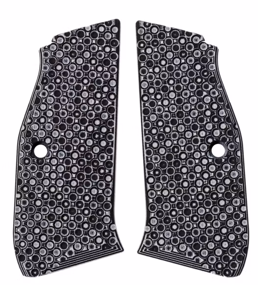 LokGrips - CZ Shadow 2 Palm Swell Bogies Engraved