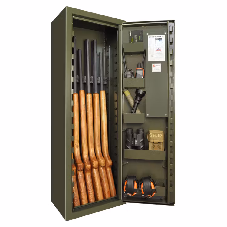 Scandinavian Safe - SP66 Vapenskåp SSF3492 - Green