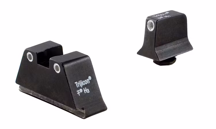 Trijicon Bright & Tough Night Sights – suppressorhöjd för Glock 17–39