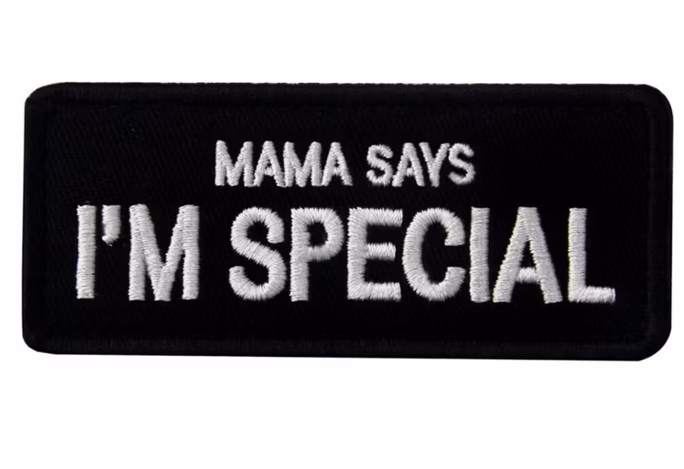 Mama says I'm Special – Svart – Patch