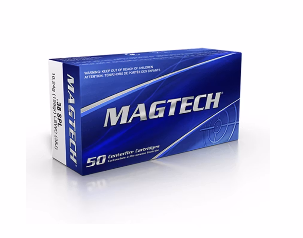 Magtech -  .38 Spl 158 grs LSWC - 1000 st