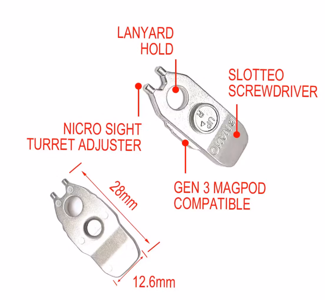 NANO Tool with NANO Carrier - Silver
