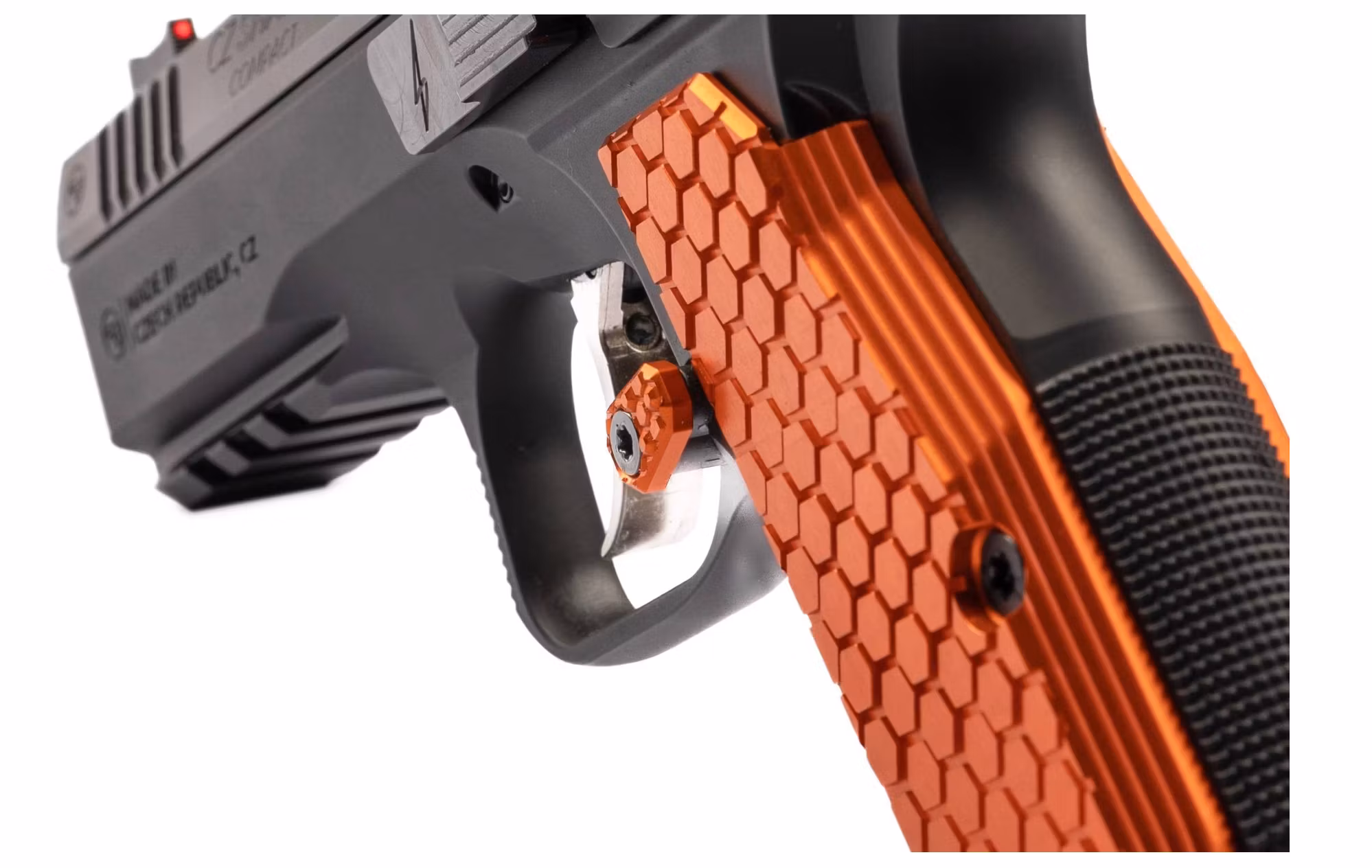 Stay-Tech - StayHEX23 C Mag Release Botton for CZ Shadow 2 Compact - Grön