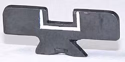 Ruger - Siktblad, Ruger white-outline, GP100, RH, SRH(E05904A-A )