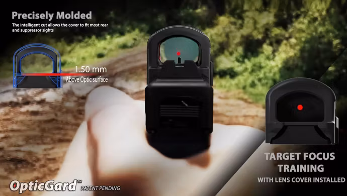 OpticGard - Scope Cover for Holosun® 507C-X2/407C-X2 - FDE