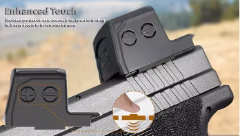 OpticGard - Scope Cover for Holosun® EPS - Passion Red