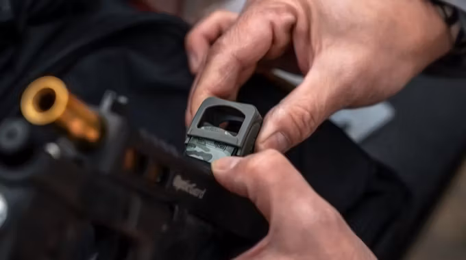 OpticGard - Scope Cover for Trijicon® RMRcc - Passion Red