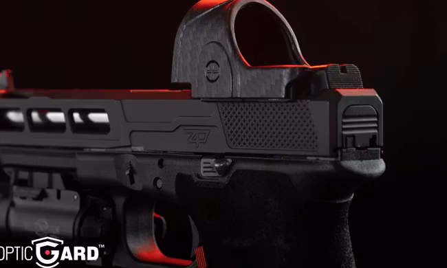 OpticGard - Scope Cover for Trijicon® SRO - GunMetal Gray