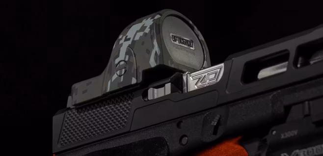 OpticGard - Scope Cover for Trijicon® SRO - Carbon Fiber