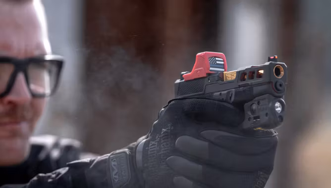 OpticGard - Scope Cover for Vortex® Defender-CCW - GunMetal Gray