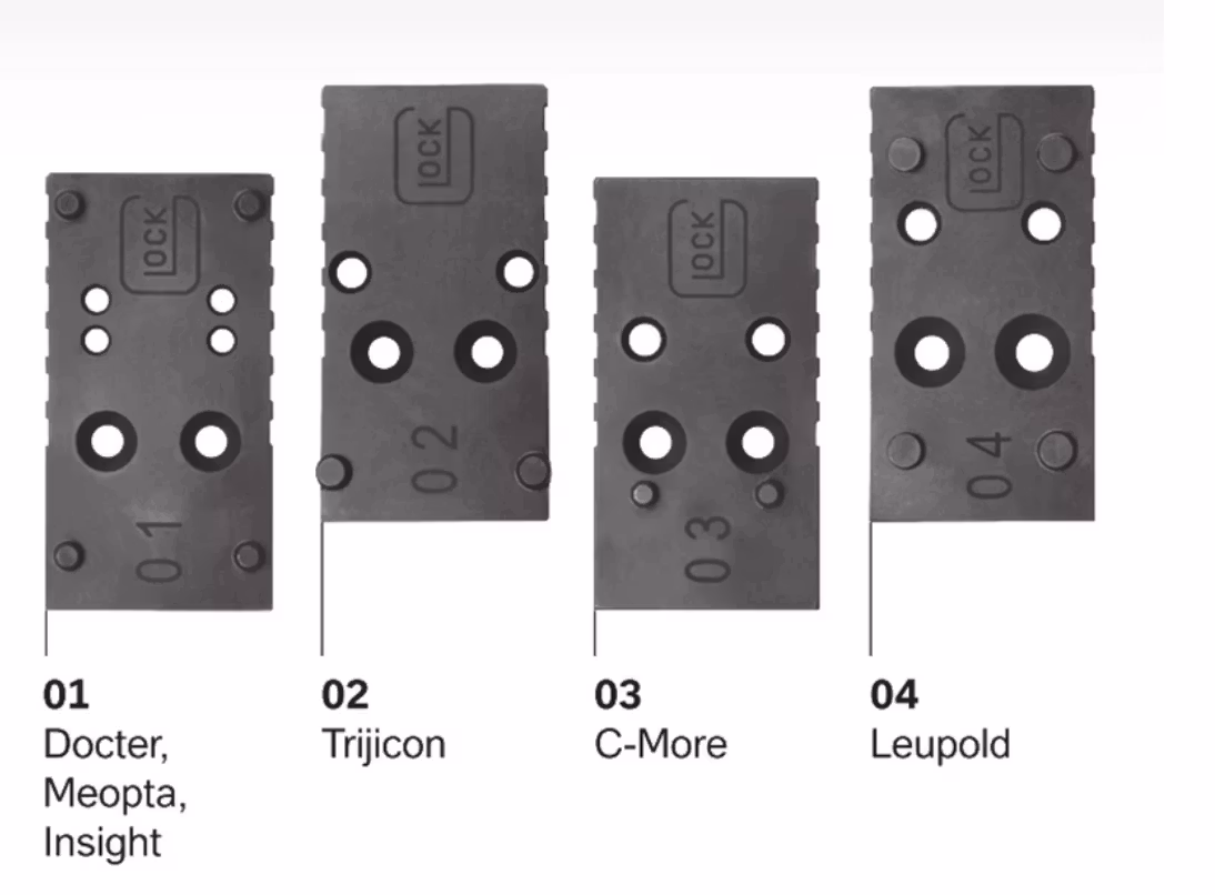 Glock - Fästplatta Glock MOS Adapter - 06 Large Frame