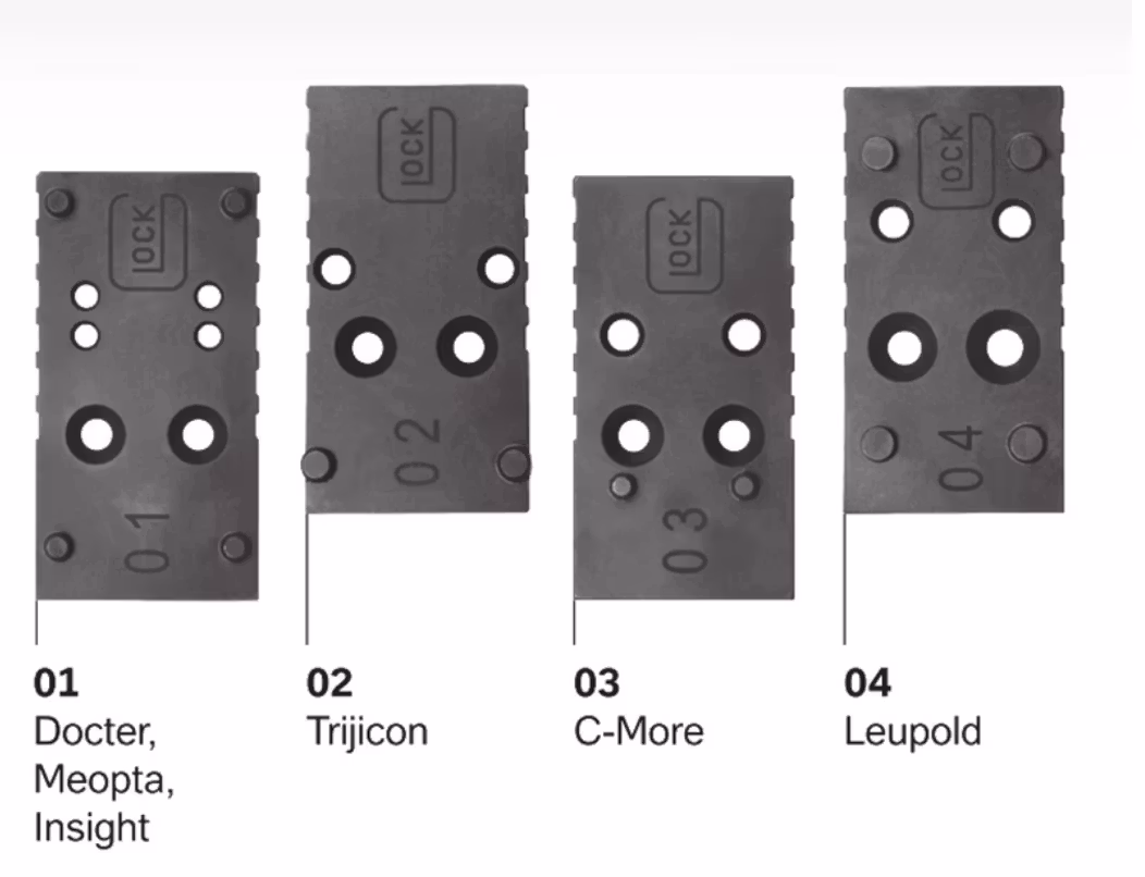Glock - Fästplatta Glock MOS Adapter - 01
