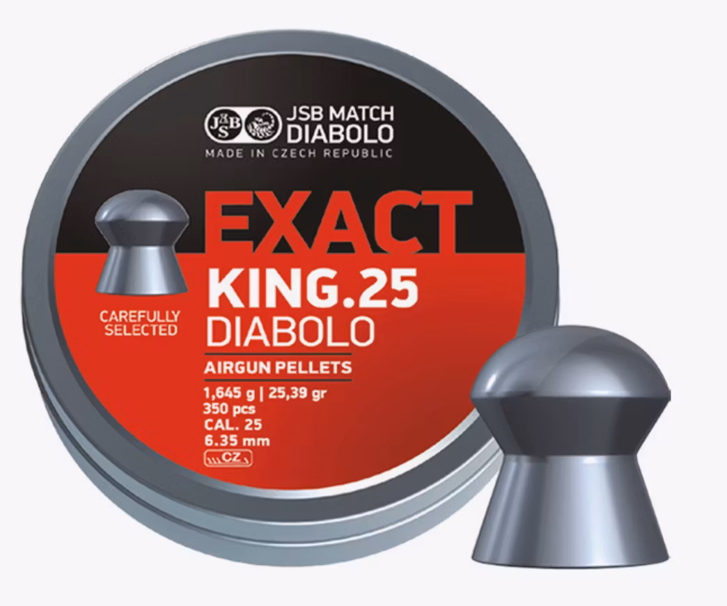 JSB - Exact King.25 - 6,35mm - 1,645g - 350/st