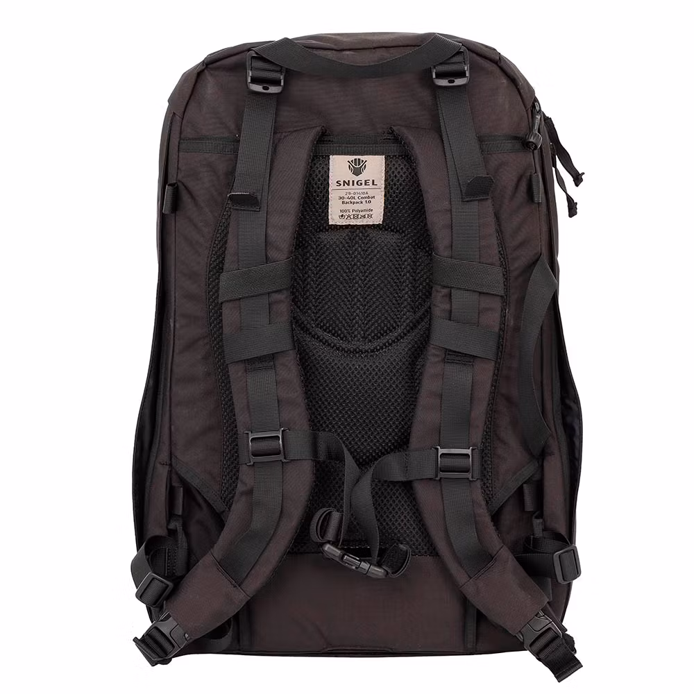 Snigel - 30-40L Combat backpack 1.0 - Black