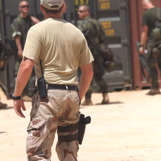 Snigel - Rigid trouser belt - Olive