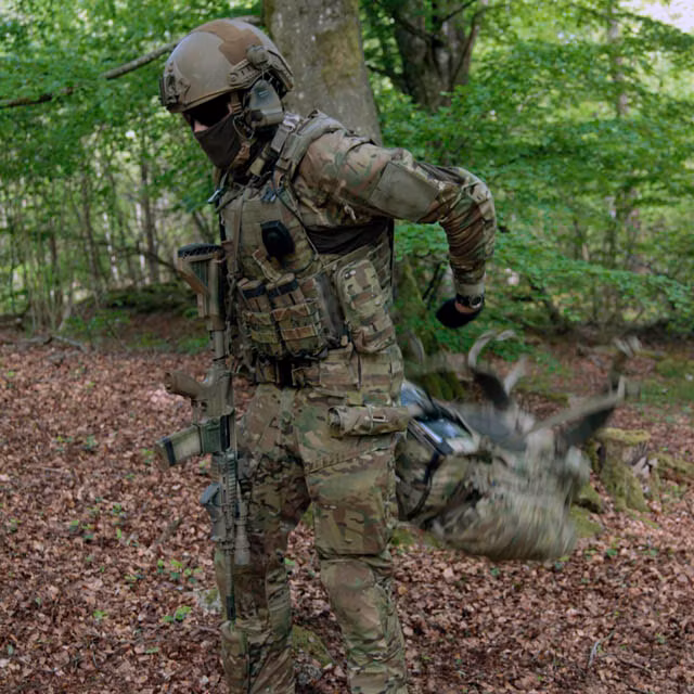 Snigel - Double spoon garage 2.0 - MultiCam