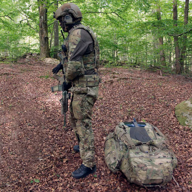 Snigel - Double spoon garage 2.0 - MultiCam