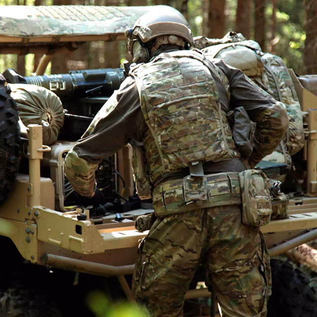 Snigel - Double spoon garage 2.0 - MultiCam