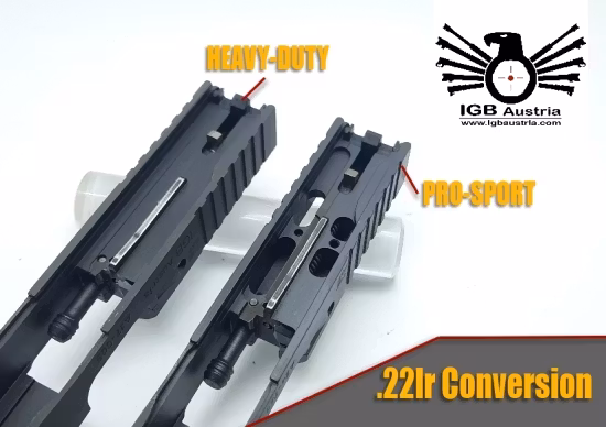 IGB - Växelsats - .22lr - Glock 17 MOS - PRO-SPORT - Threaded