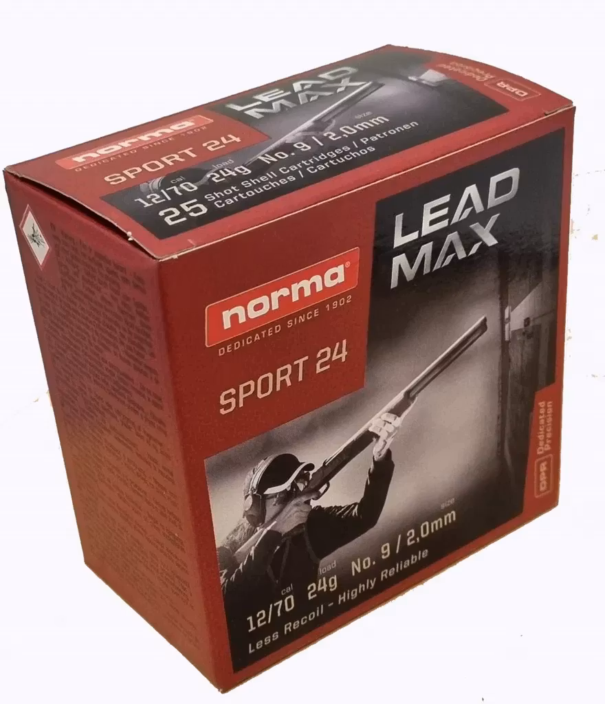 Norma - Lead Max Match - 12/70 - 28gr - US 7 1/2 - 25/ask