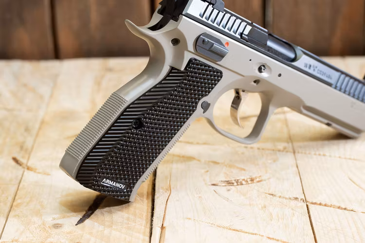 Armanov - CZ Shadow 2 - SpidErgo Gen2 - Pistol Grips - Svart