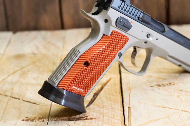 Armanov - CZ Shadow 2 - SpidErgo Gen2 - Pistol Grips - Röd