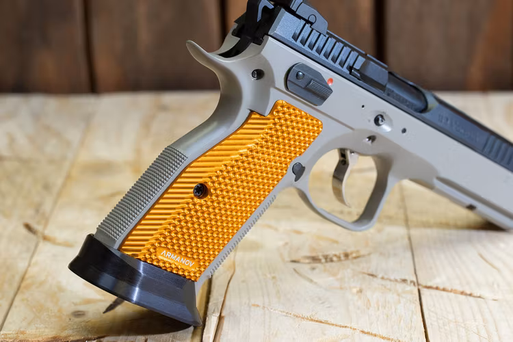 Armanov - CZ Shadow 2 - SpidErgo Gen2 - Pistol Grips - Orange