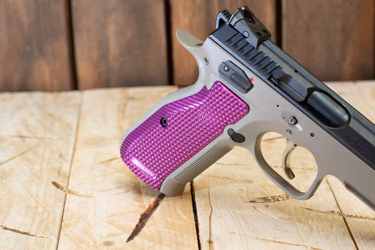 Armanov - CZ Shadow 2 - SpidErgo Gen2 - Pistol Grips - Lila