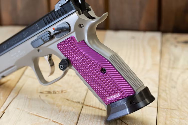 Armanov - CZ Shadow 2 - SpidErgo Gen2 - Pistol Grips - Lila
